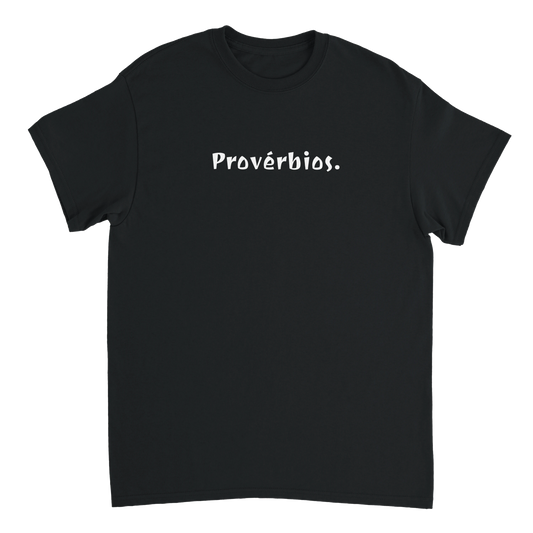 T-Shirt Provérbios "Quem ri por último, ri melhor"